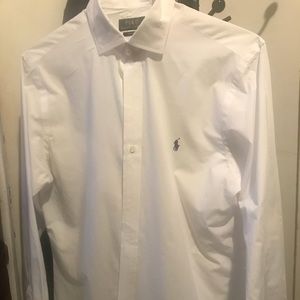 Ralph Lauren Polo White Dress Shirt